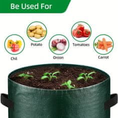 HOME & MARKER® Prenosný pestovateľský záhradný záhon na pestovanie zeleniny (30 x 35 cm, 26L) | FLORAFOLD