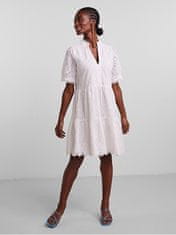 Y.A.S Dámske šaty YASHOLI Regular Fit 26027163 Star White (Veľkosť M)