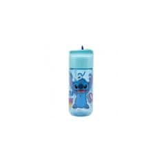 Stor Plastová fľaša s výsuvnou slamkou Lilo & Stitch, Transparent Tritan, 430ml, 75036