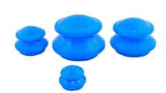 ISO Terapeutické gumové banky 4 ks - modré