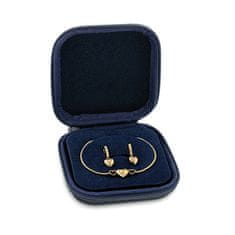 Tommy Hilfiger Originálny set pozlátených šperkov so srdiečkami Minimal Hearts 2770176
