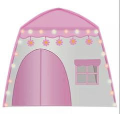 Kruzzel 23472 Detský stanový domček so svetielkami