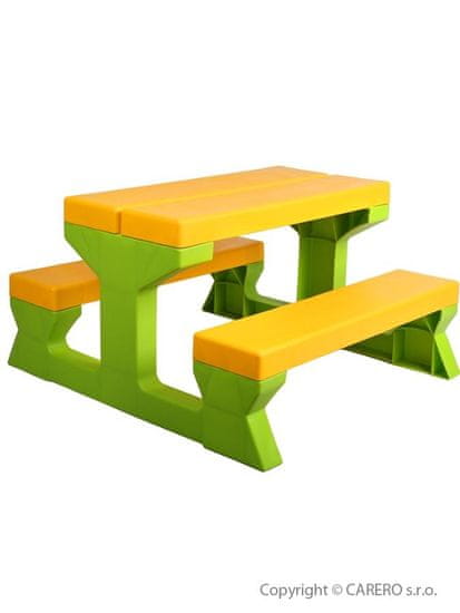 STAR PLUS Detský záhradný nábytok - Stôl a lavičky