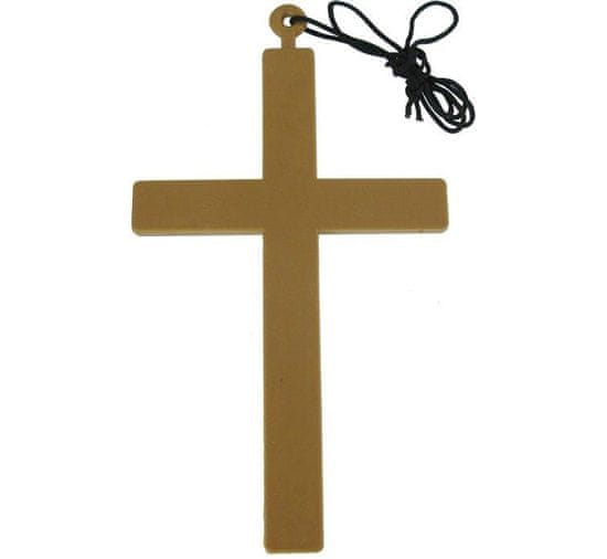 Kríž na krk - plastový 22 cm