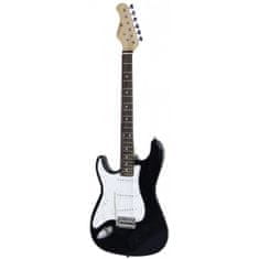 Dimavery ST-203, elektrická gitara ľavoruká, čierna