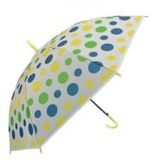 Tulimi Dětský holový deštník Puntík - žlutá, zelená, modrá, Tulimi