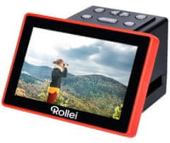 Rollei skener DF-S 1300 SE/ Diapozitívy a Negatívy/ 13Mpx/ 4300dpi/ 5" TFT-LCD/ SDHC/ USB-C