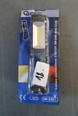 GEKO Dielenské LED svietidlo s akumulátorom 230/12V - BAZAROVÝ produkt