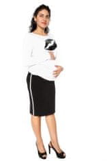 Be MaaMaa Těhotenská sukně ELLY - sportovní - černá - M - M (38)