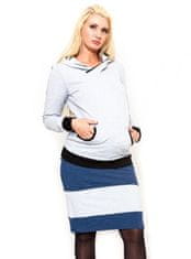Be MaaMaa Těhotenská sukně Be MaaMaa - LORA jeans/sv. šedé - XS (32-34)