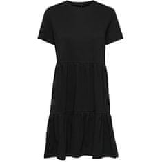 ONLY Dámske šaty ONLMAY Regular Fit 15286934 Black (Veľkosť XS)