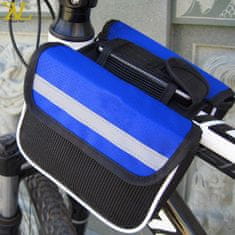 APT Dvojitá taška na bicykel MINI - modrá