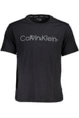 Calvin Klein  Perfektné Pánske Tričko Krátky Rukáv Čierna Farba: čierna, Veľkosť: M