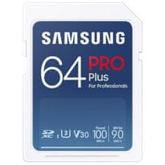 SAMSUNG Pamäťová karta PRO Plus SDXC (100R/ 90W) 64 GB