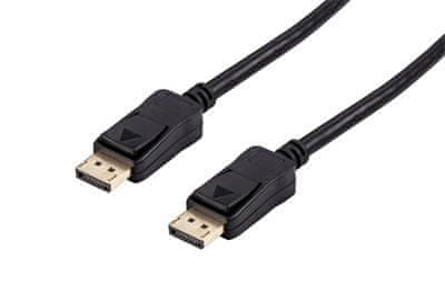 Kábel DisplayPort 1.4, 8k @ 60Hz, M/M, 1m