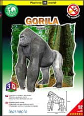 Gorila – Papierový 3D model/52 dielikov