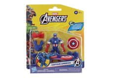 Avengers Battle Gear Kapitán Amerika figúrka 10 cm