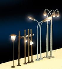 Piko Drevené stĺpové svietidlo (LED), jednožiarové - 55750