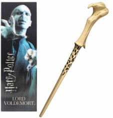 Noble Collection NOBLE PARTNERS Kúzelnícky prútik Lorda Voldemorta s 3D záložkou