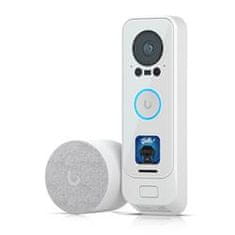 Ubiquiti Video zvonček UniFi Protect UVC-G4 Doorbell Pre PoE Kit, Duálna kamera (biela), 5Mpx s Infra + 8Ppx + PoE zvonček