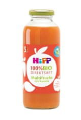 HiPP 100% Bio Juice Ovocná šťava s karotkou 330ml