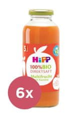 HiPP 6x 100% Bio Juice Ovocná šťava s karotkou
