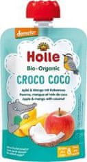 Holle Croco Coco Bio ovocné pyré jablko, mango, kokos, 100 g (8 m+)