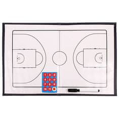 Merco Basketbal 41 magnetická trénerská tabuľa variant 25256