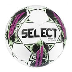 SELECT FB Futsal Attack futsalová lopta biela-ružová veľkosť lopty č. 4