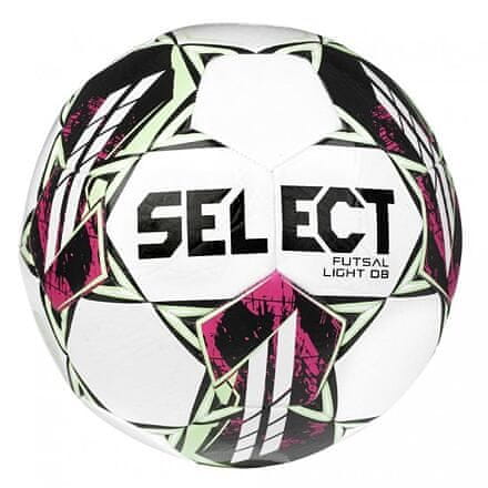 SELECT FB Futsal Light DB futsalová lopta biela-zelená veľkosť lopty č. 4