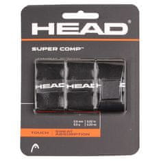 Head Super Comp overgrip omotávka hr. 0,5 mm čierna balenie 3 ks