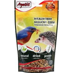 Apetit - múčne červy 60 g - krmivo pre ježkov, terárijné živočíchy a vtáctvo