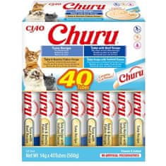 Inaba Churu cat snack tuniak multipack 40x 14g