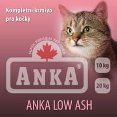 Anka Cat Low Ash 20kg dospelá mačka