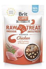 Brit Raw Treat Cat Indoor & Antistress, Chicken 40g