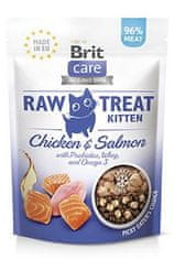 Brit Raw Treat Cat Kitten, Chicken & Salmon 40g