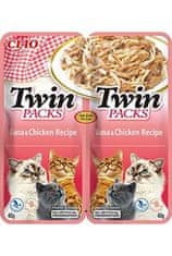 churu Chúru Cat Twin Packs Tuna & Chicken in Broth 80g