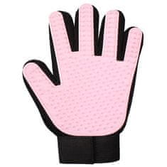 Pet Glove vyčesávacie rukavice ružová varianta 40168