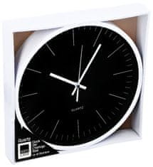 ARTICASA Nástenné hodiny 30 cm biela / čierna ED-224296bila
