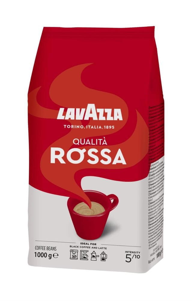 Lavazza Zrnková káva Qualitá Rossa - 1 kg