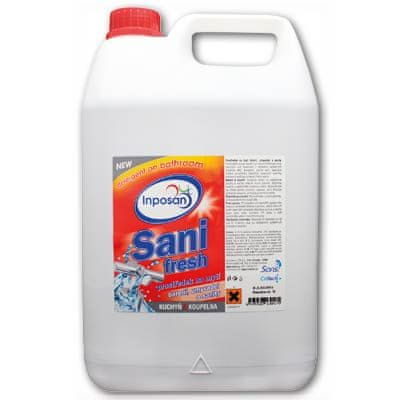 WEBHIDDENBRAND Umývací prostriedok na sanitu - Inposan Sani Fresh, 5 l
