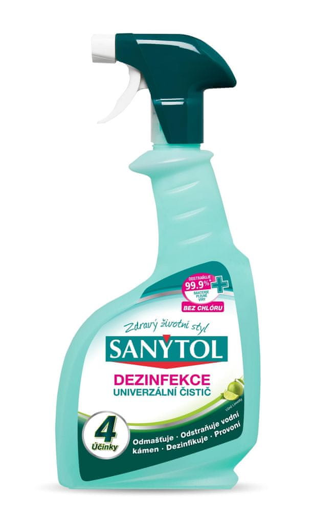 WEBHIDDENBRAND Dezinfekčný prostriedok Sanytol- 4v 1, čistič, 500 ml