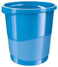 Esselte Odpadkový kôš VIVIDA - plastový, modrý, objem 14 l