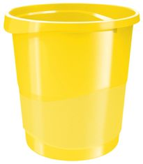 Esselte Odpadkový kôš VIVIDA - plastový, žltý, objem 14 l