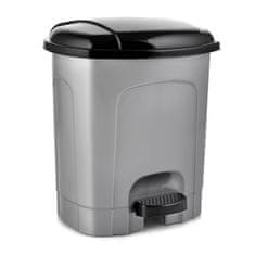 ORION tvoríme vašu domácnosť Odpadkový kôš - plastový, nášľapný, šedá, 21 l