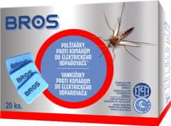 BROS - náhradné vankúšiky proti komárom 20 ks