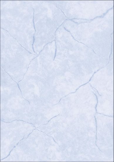 Sigel Dekoratívny papier - A4, 90 g/m2, motív modrá žula, 100 listov