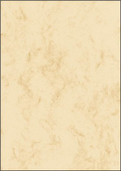 Sigel Dekoratívny papier - A4, 90 g/m2, motív béžový, 100 listov
