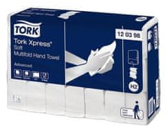 Tork Uteráky papierové skladané Xpress Advanced Soft biela H2 3780 ks New - 1 krt