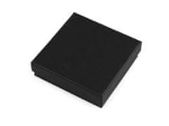 Škatuľka na šperky 11x11 cm - čierna mat